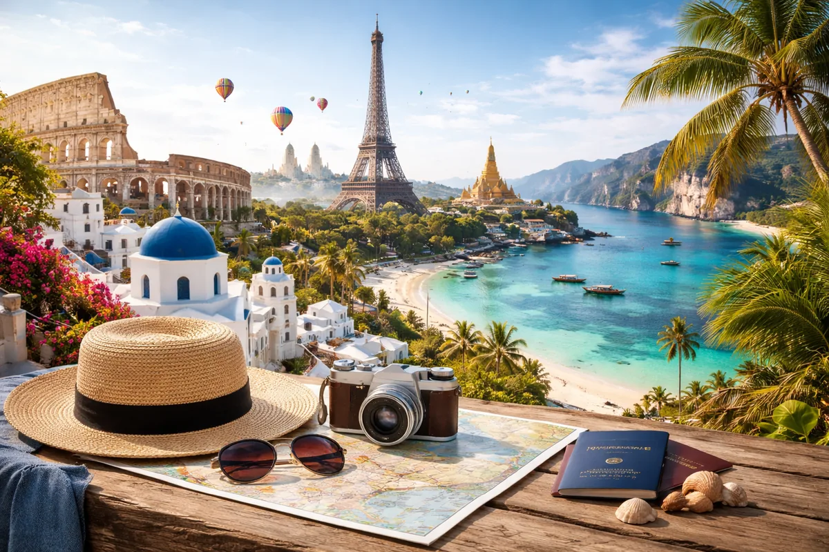 Découvrez les destinations de voyage les plus prisées