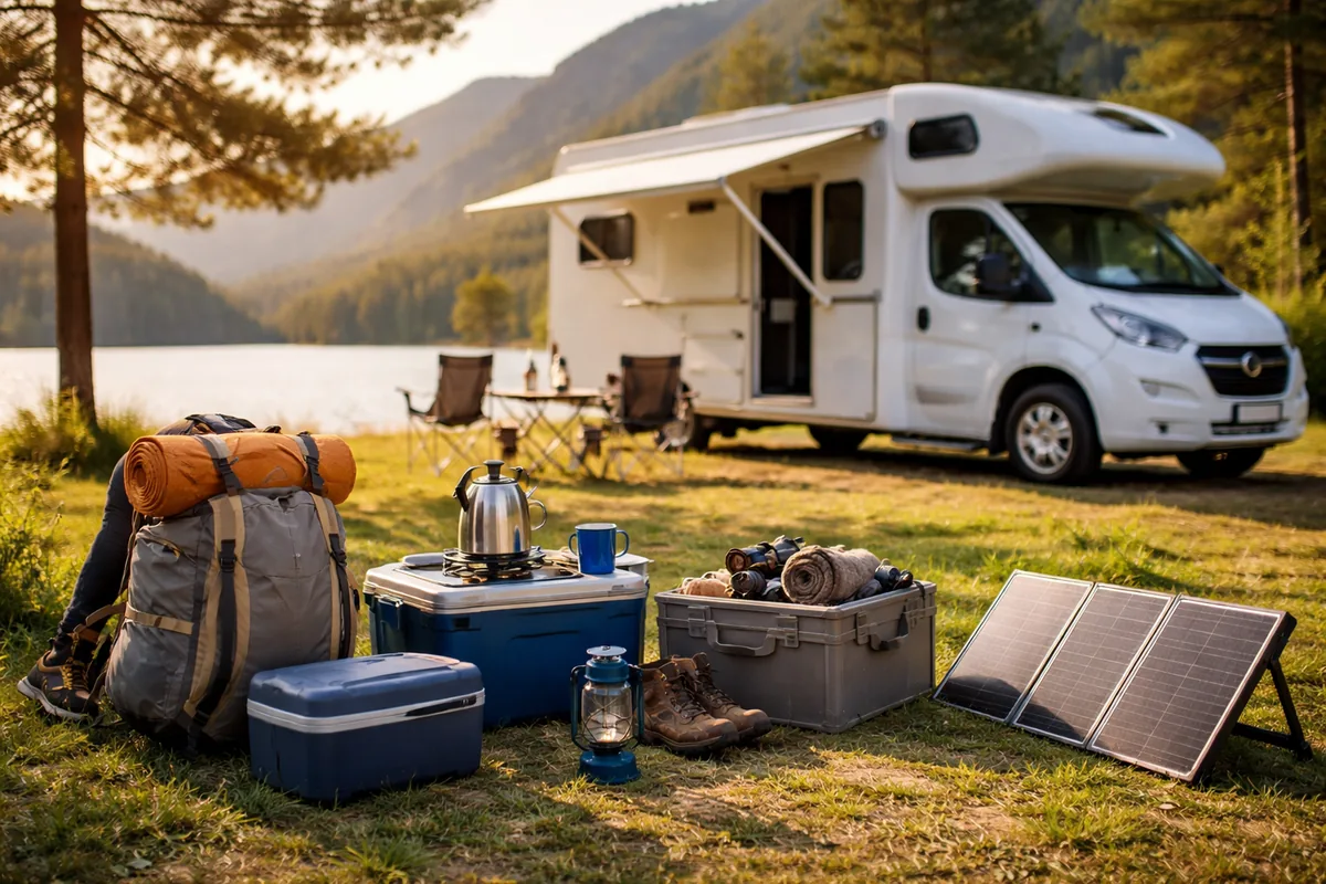 Quels équipements emmener pour un voyage en camping-car ?